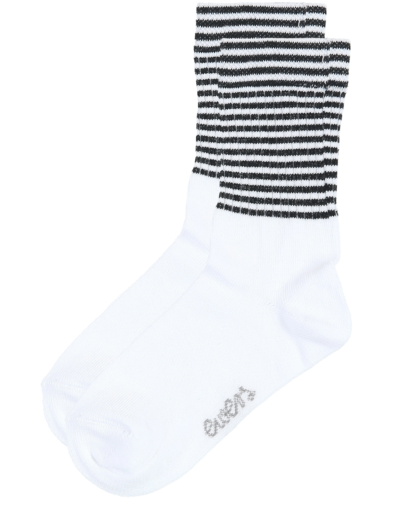 Strümpfe RINGEL 4er Pack in grau/schwarz