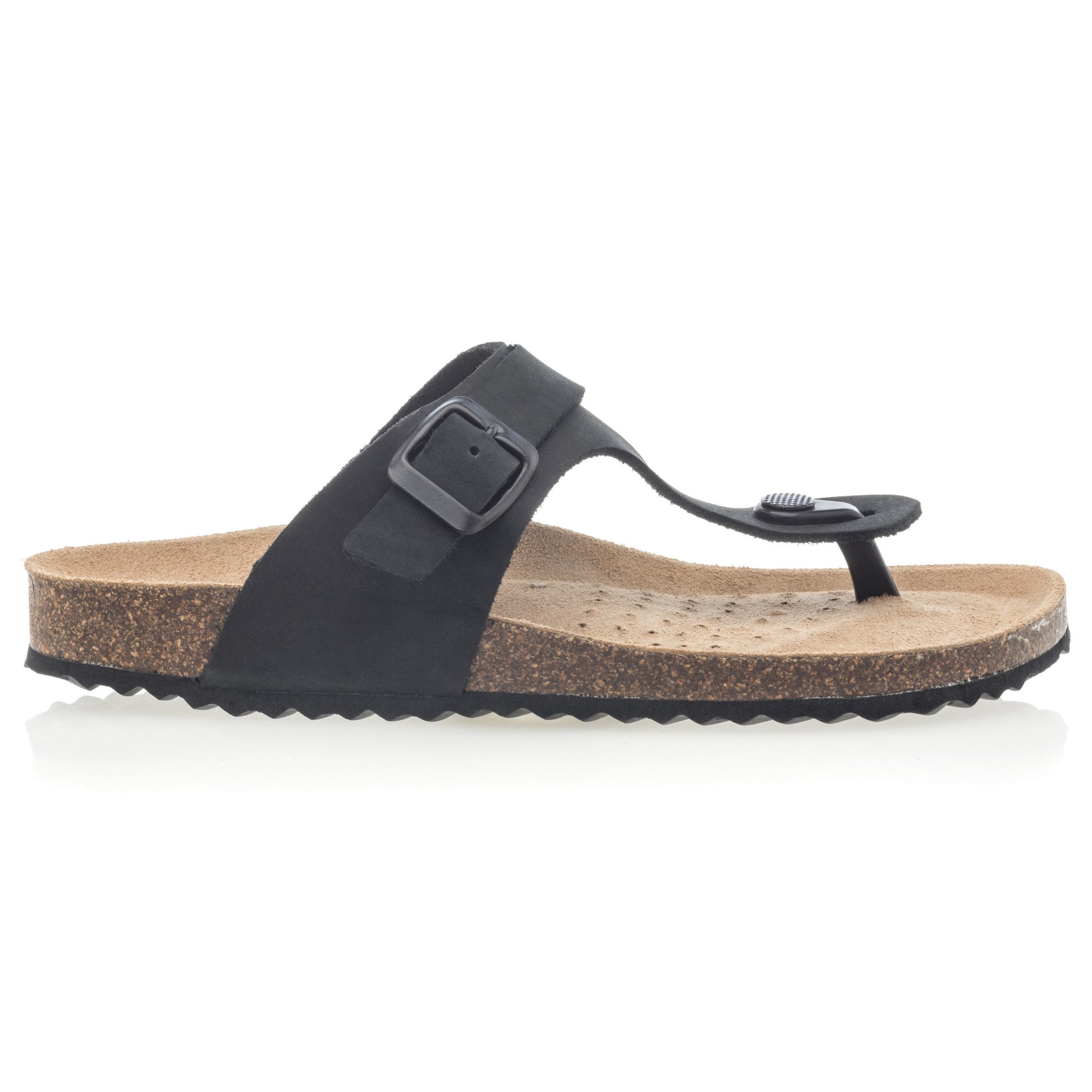 Mules semelle liège Femme noir