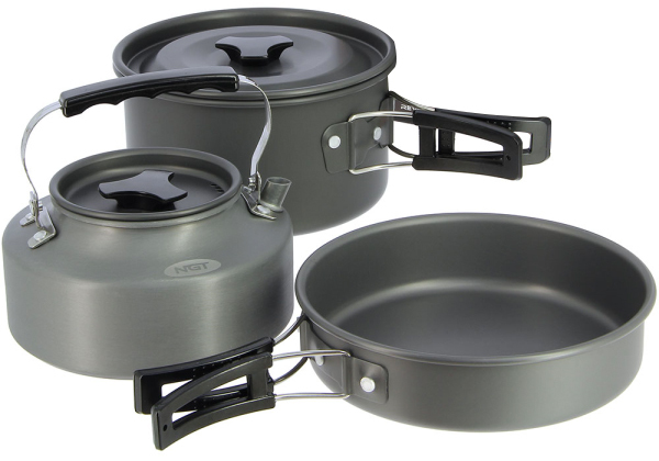 NGT Chaudière et Ensemble Casseroles en Aluminium