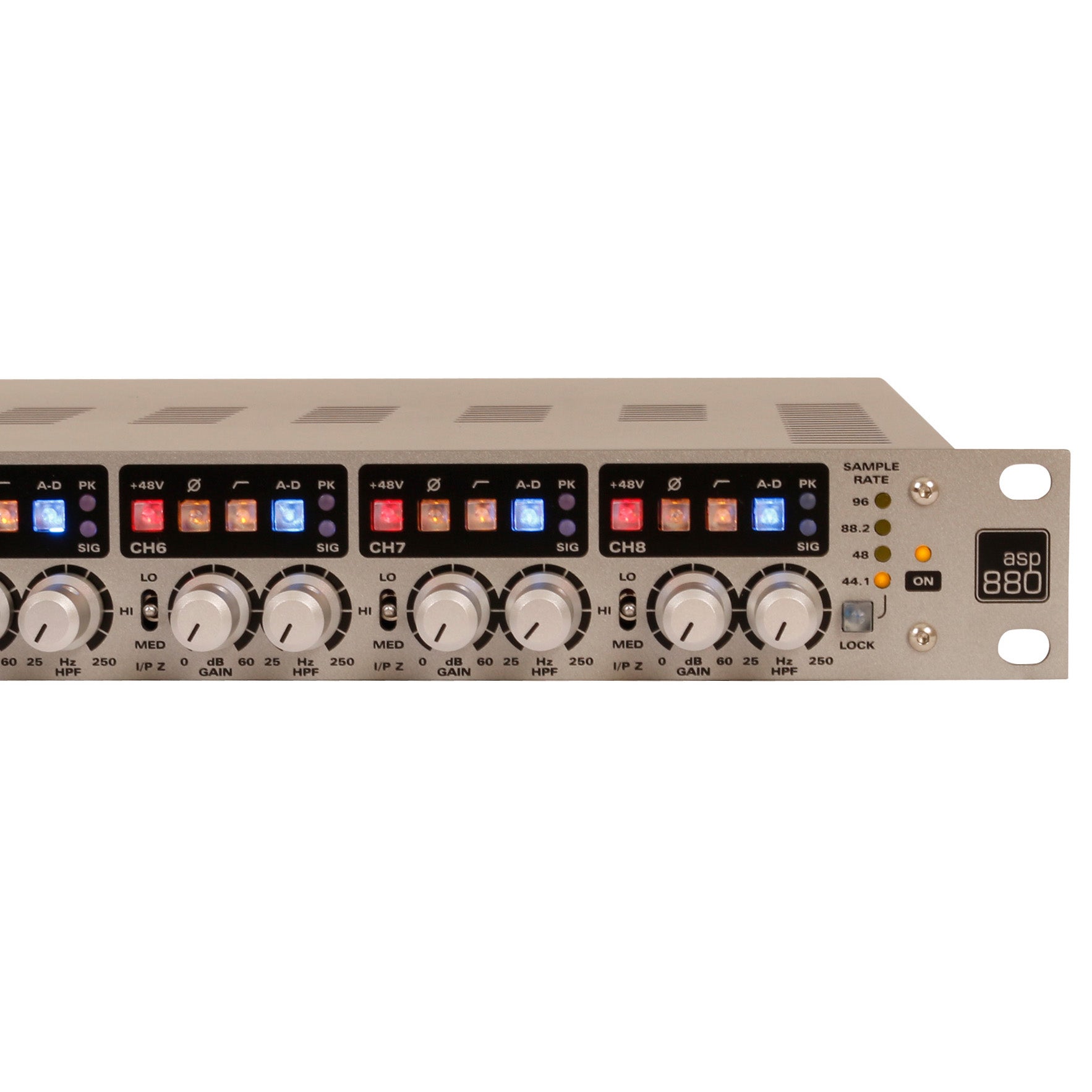 Audient ASP880 microfoon voorversterker