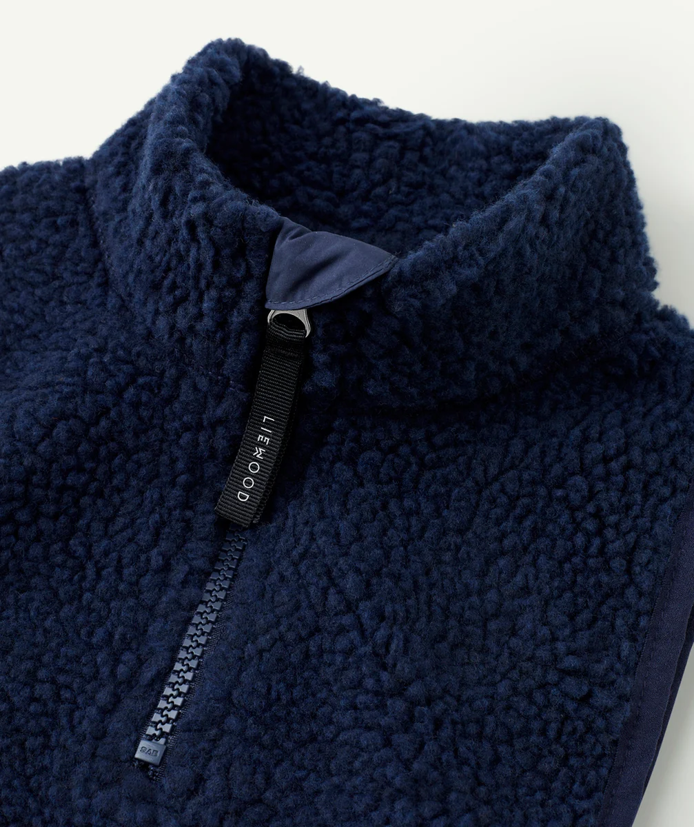 LIEWOODCACHE-COU EN SHERPA VILO BLEU FONCÉ