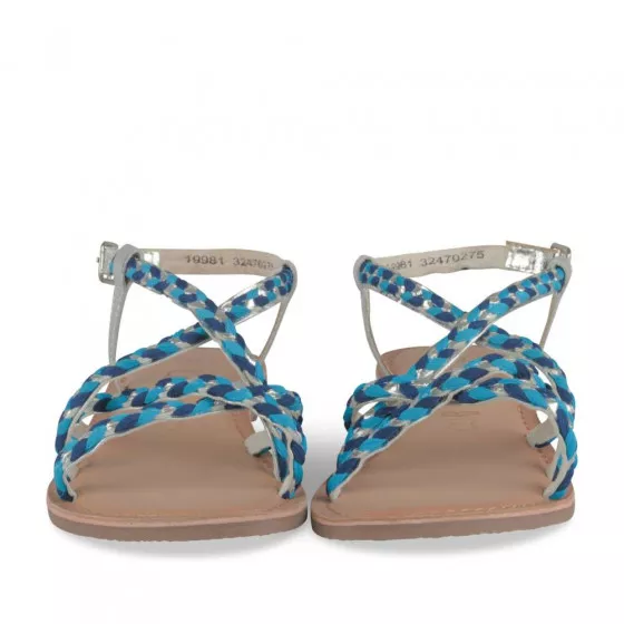 Sandales ARGENT LITTLE LOLITA CUIR