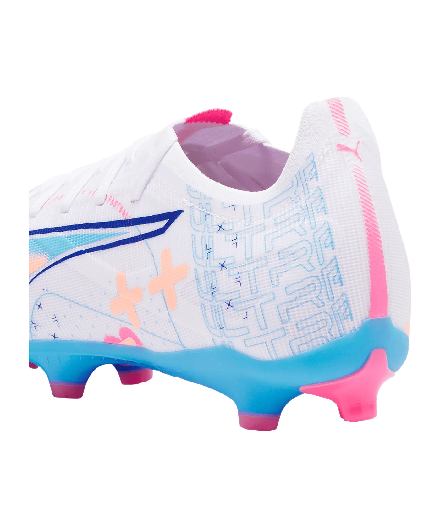 PUMA ULTRA 5 Match FG/AG Volume Up Weiss Blau F01