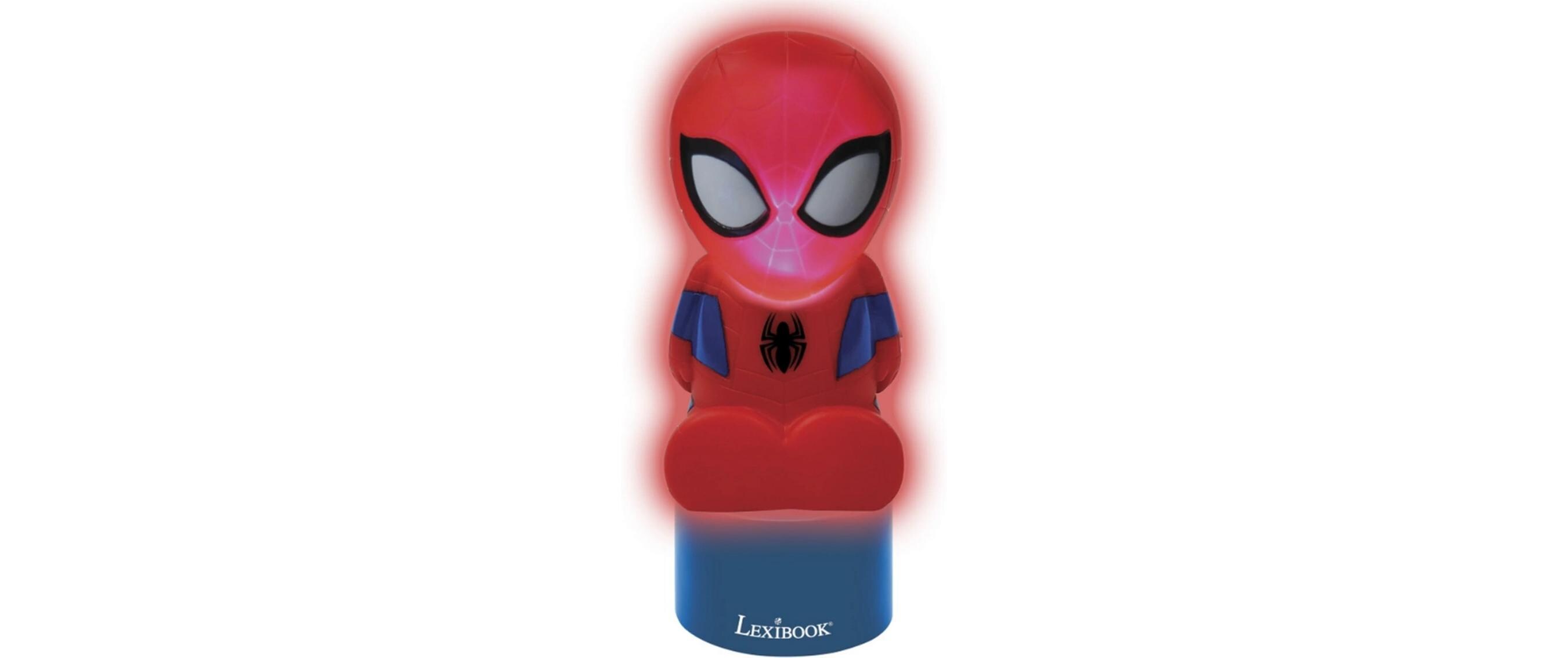 Spiderman Nachtlicht-Lautsprecher Blau/RotAngenehmes Nachtlicht mit 3D Figur