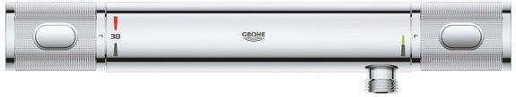 GROHE Grohtherm 1000 - Thermostatische Opbouw Douchemengkraan - Chroom
