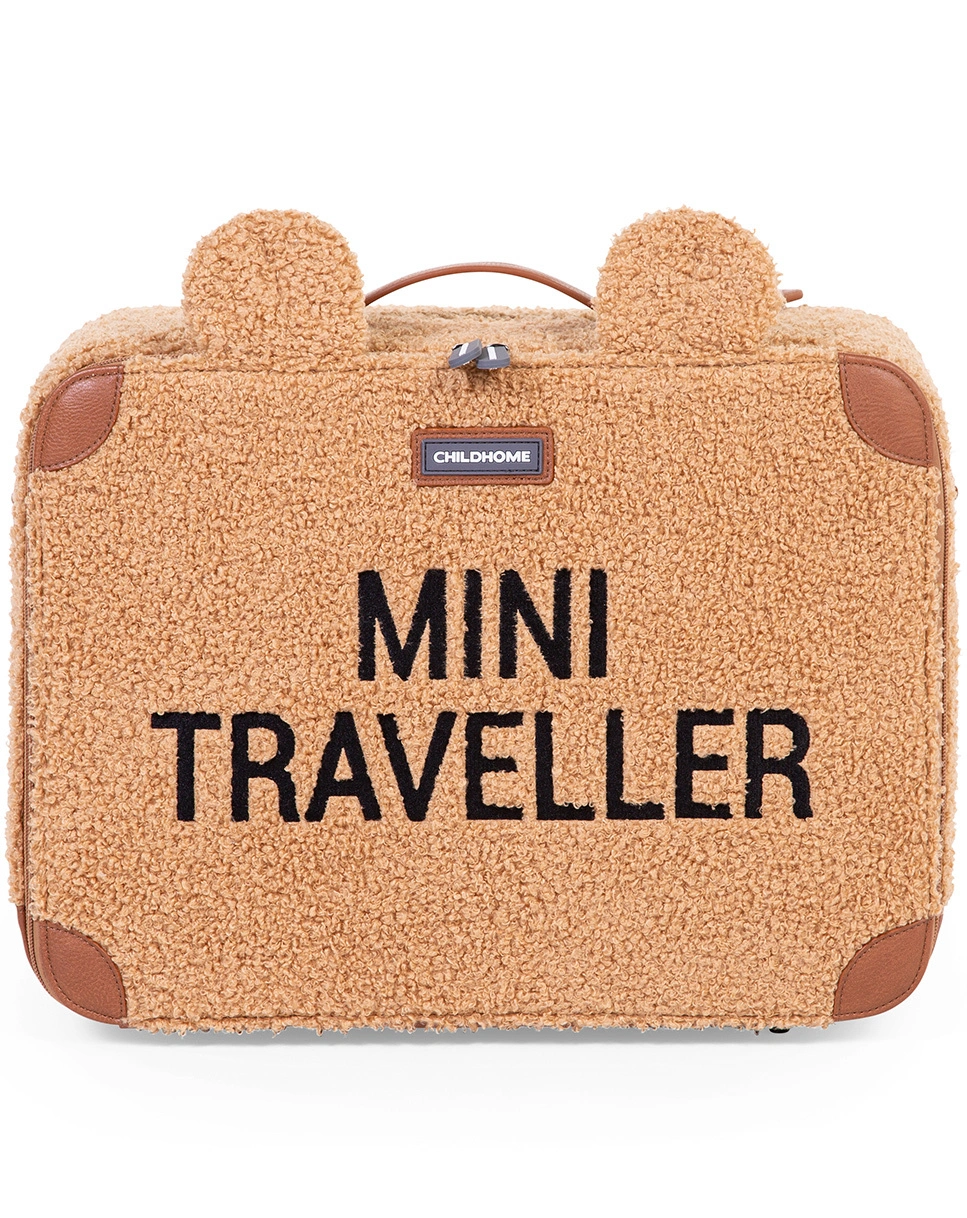 Kinderkoffer MINI TRAVELLER TEDDY (40x30x15) in braun