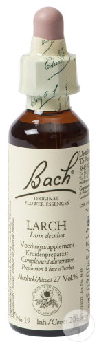 Fleurs De Bach Remedie 19 Larch/Mélèze 20ml