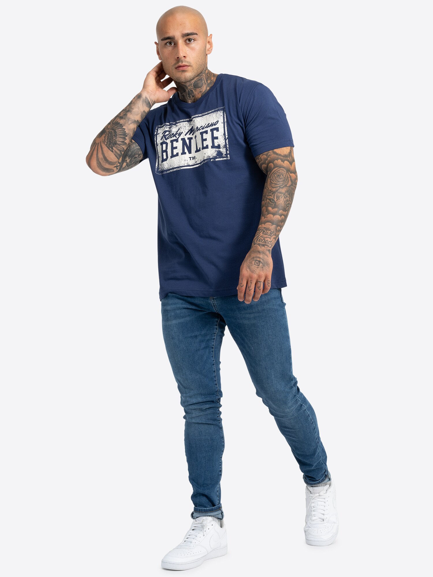 BENLEE Herren T-Shirt normale Passform BOXLABEL