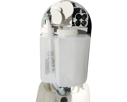 Desinfectiemiddeldispenser met sensor, kunststof, wit, 1100 ml
