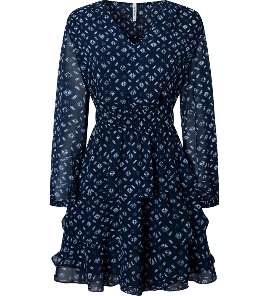 Vestido azul marinho Eyra da Pepe Jeans