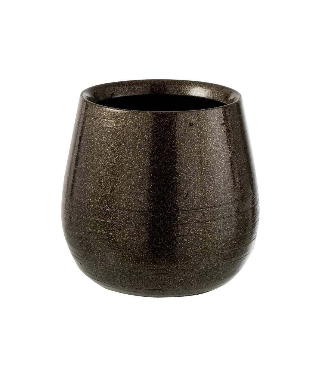 Paris Prix - Cache-pot En Céramique brillant 20cm Vert