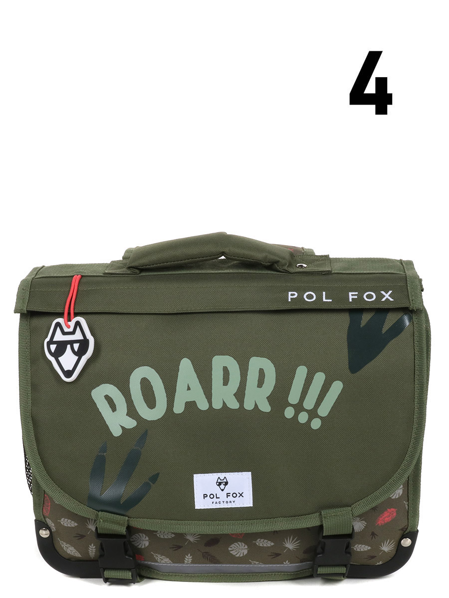 Cartable RÀversible Pol Fox Dino Ride 35 cm