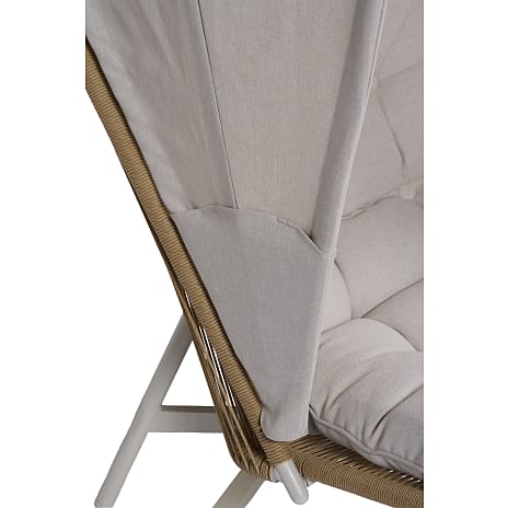 Ennits loungestol - Sandy grey