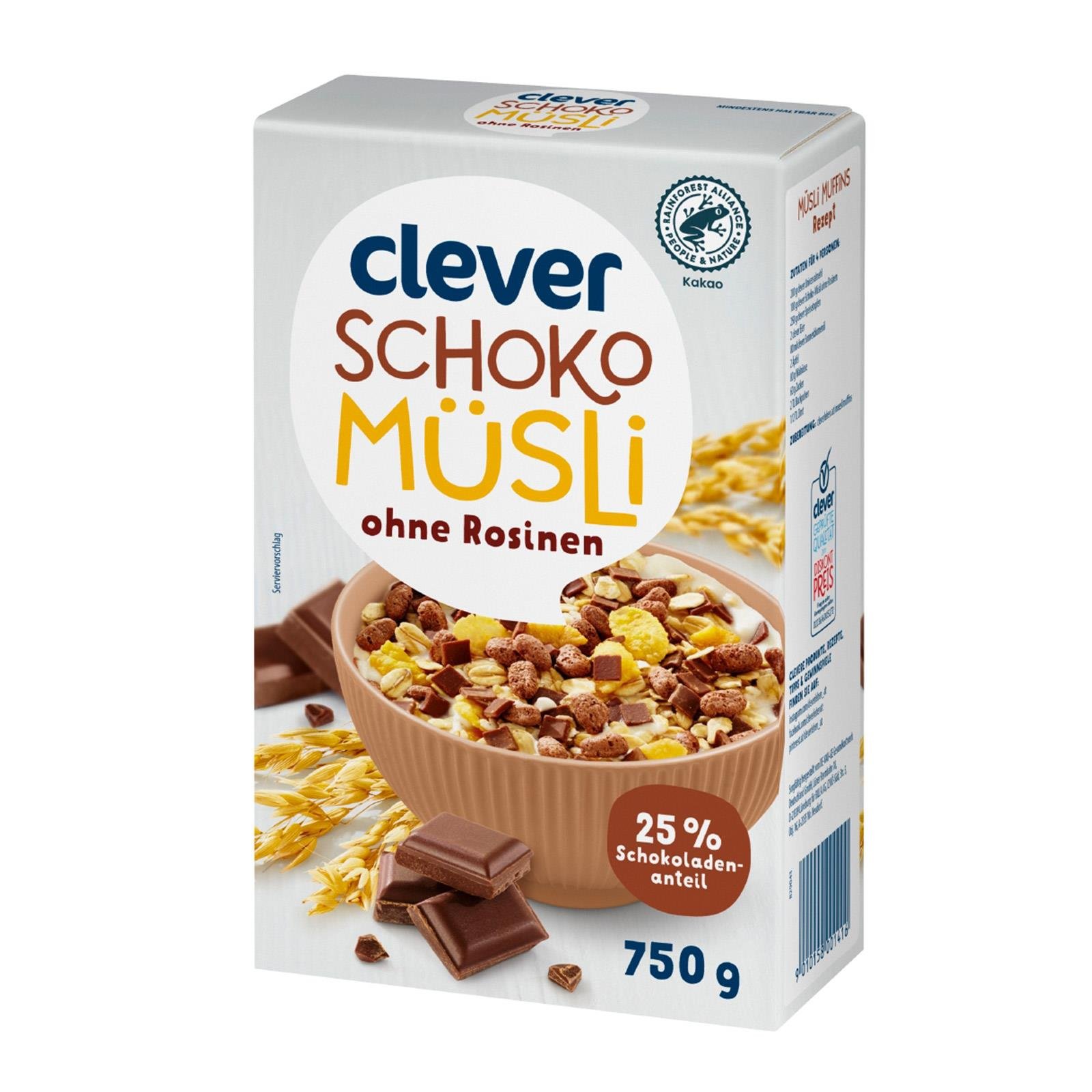 Clever Schoko Müsli
