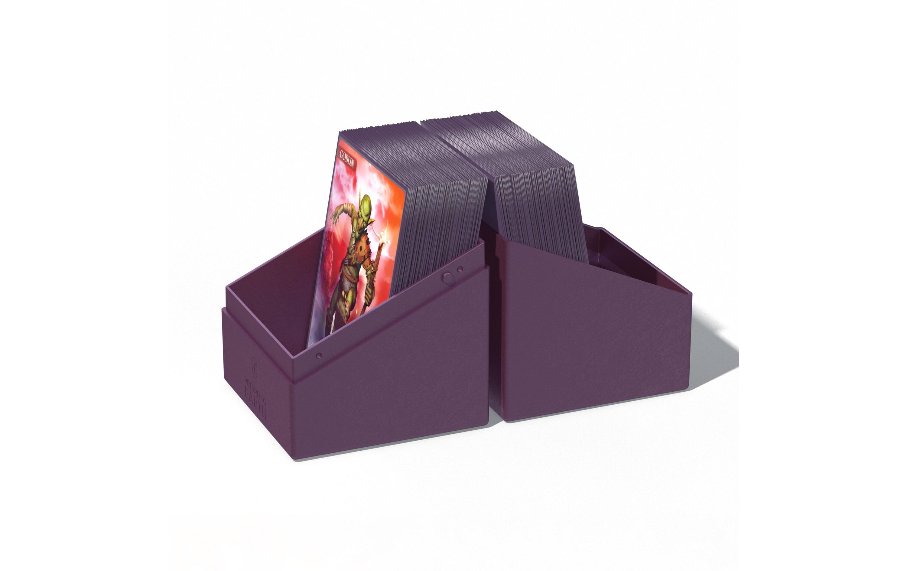 Kartenbox Return To Earth Boulder Deck Case 100+ ViolettHochwertige Aufbewahrungsbox für Karten der Standardgrösse
