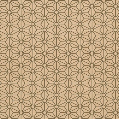 Clairefontaine - Papier cadeau kraft - 70 cm x 50 m - 70 g/m² - motif losanges or