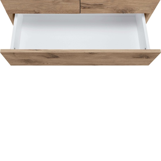 Home affaire Midischrank »Wisla« mit 4 Türen & 1 Schublade, Breite 76 cm, Höhe 130 cm
