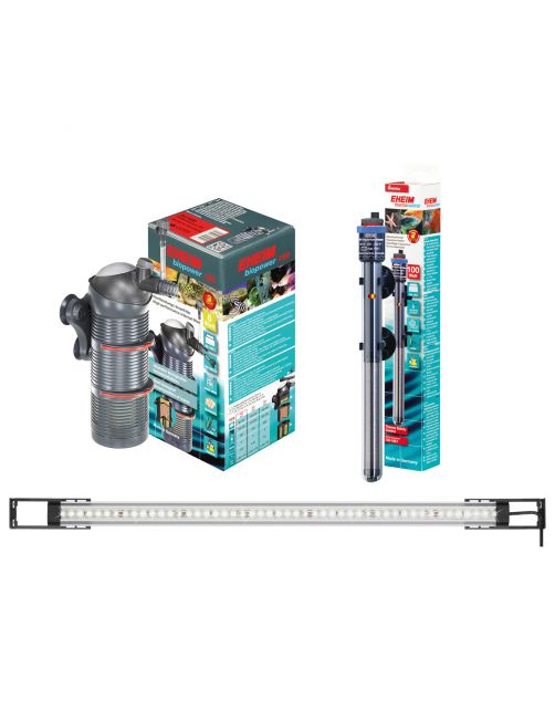 Eheim Set Vivaline 126 Led - Aquariumset - 81x36x119 cm Pine