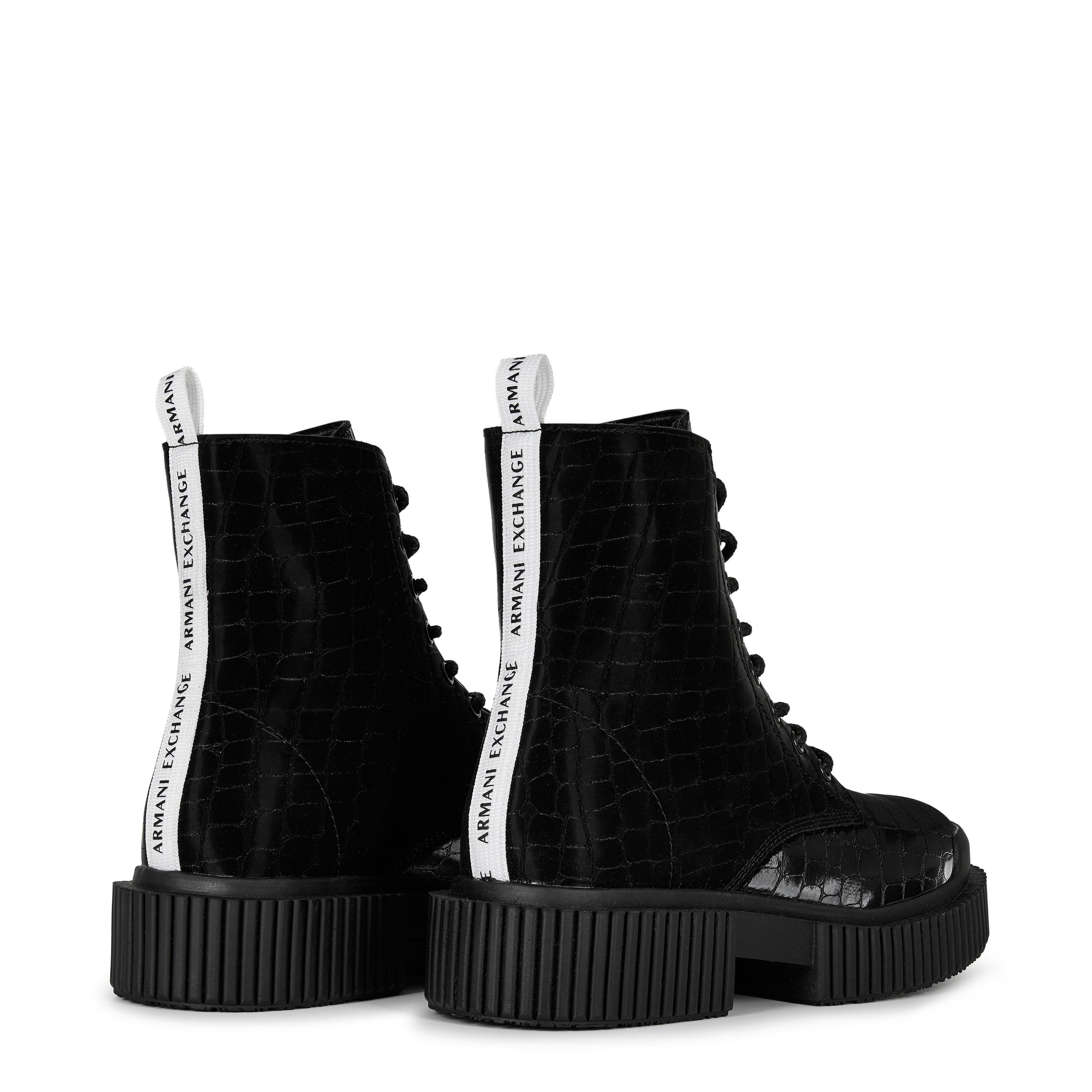Armani Exchange ANKLE BOOT CALF LEAT