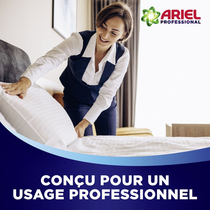 Lessive poudre concentrée Ariel Professional Original - 150 lavages - Carton de 9,75 kg