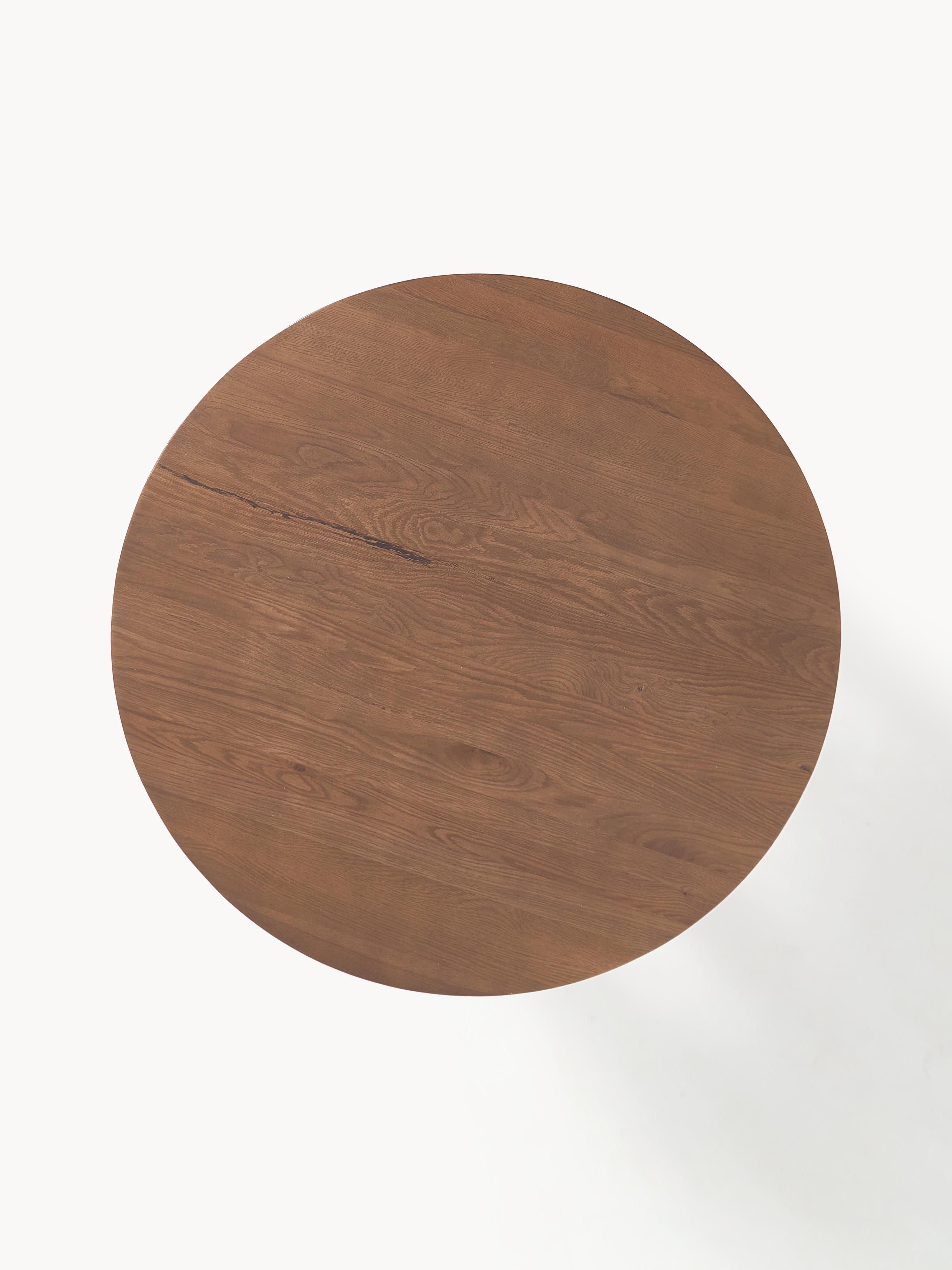 Ronde eettafel Ohana van eikenhout, in verschillende formaten