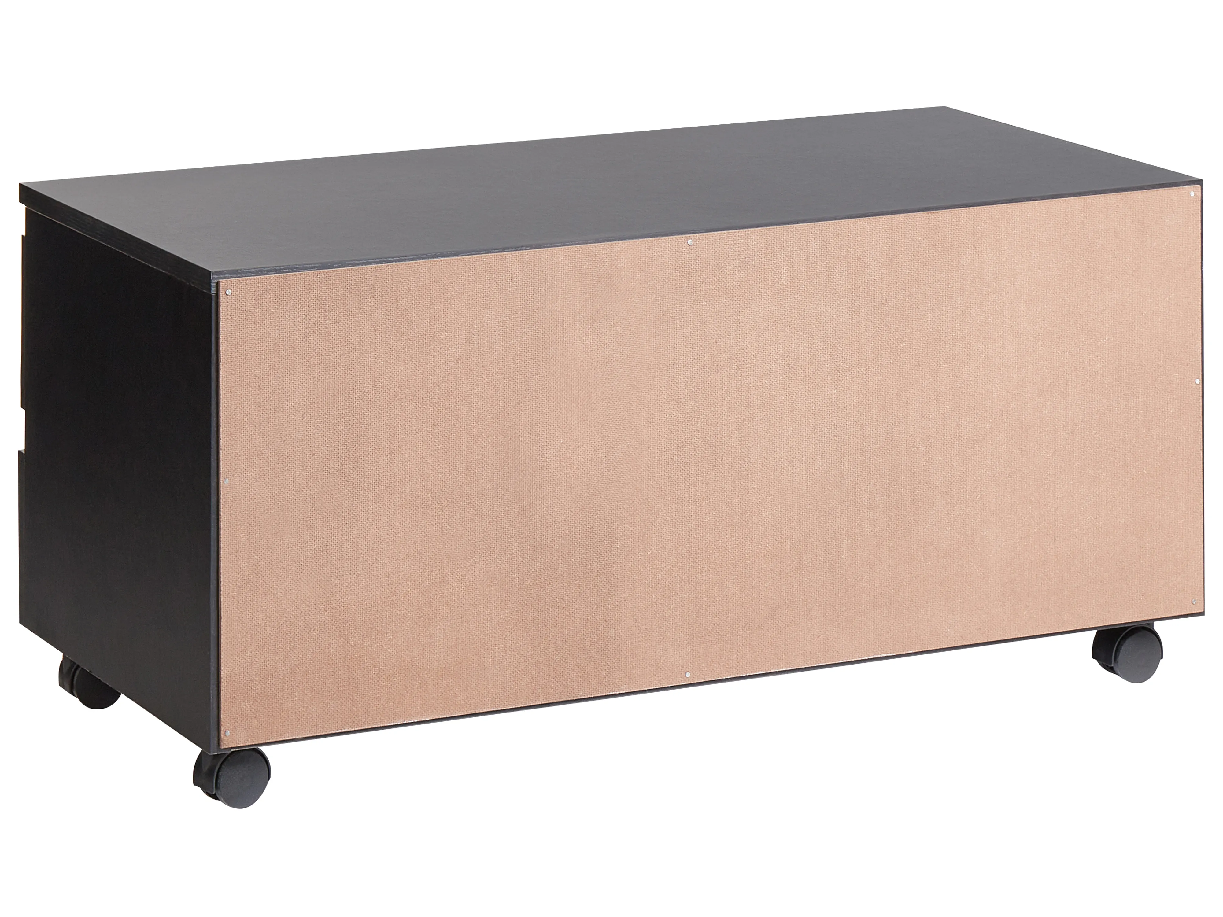 Badkamermeubel TERESINA met wielen 80 cm Zwart