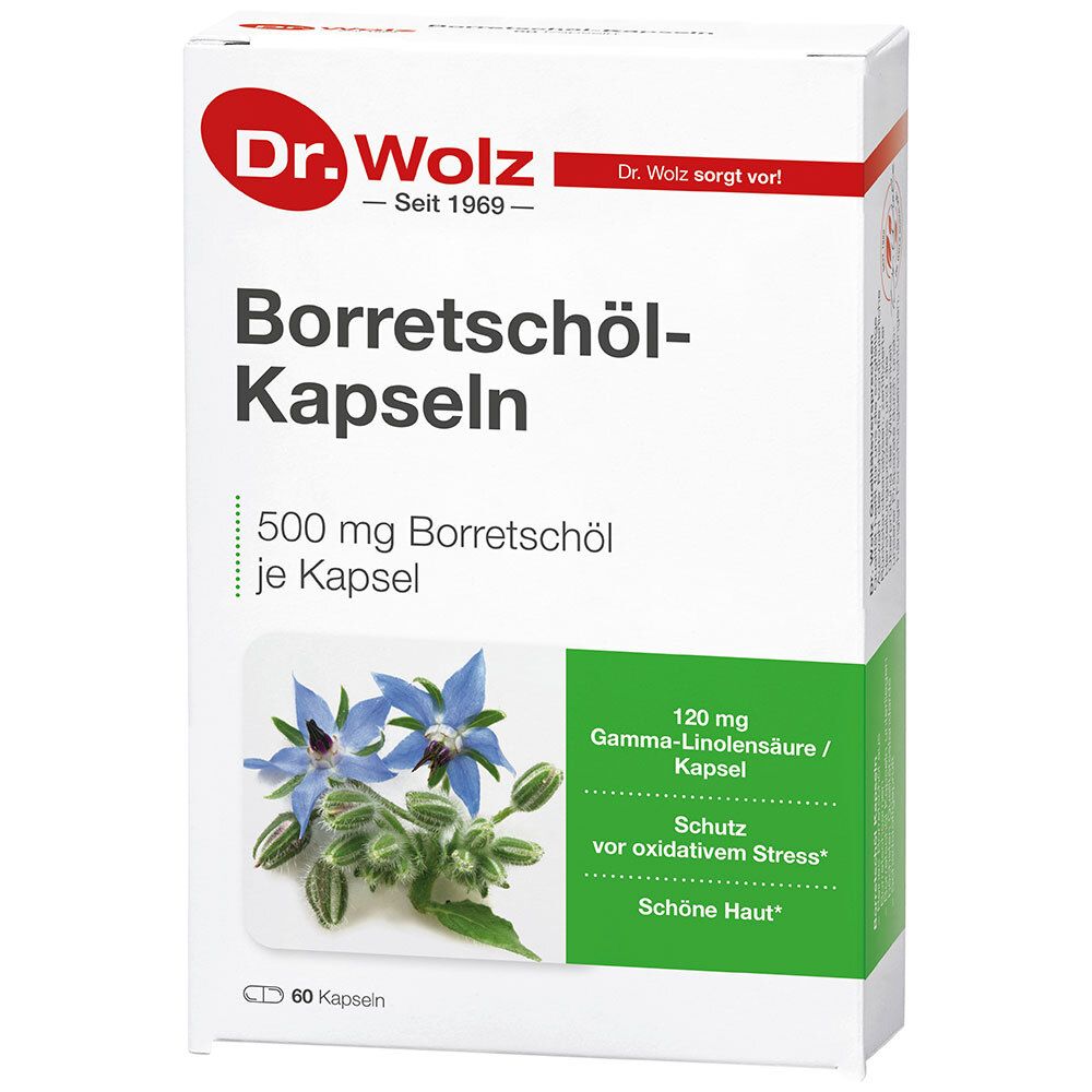 Borretschöl-Kapseln