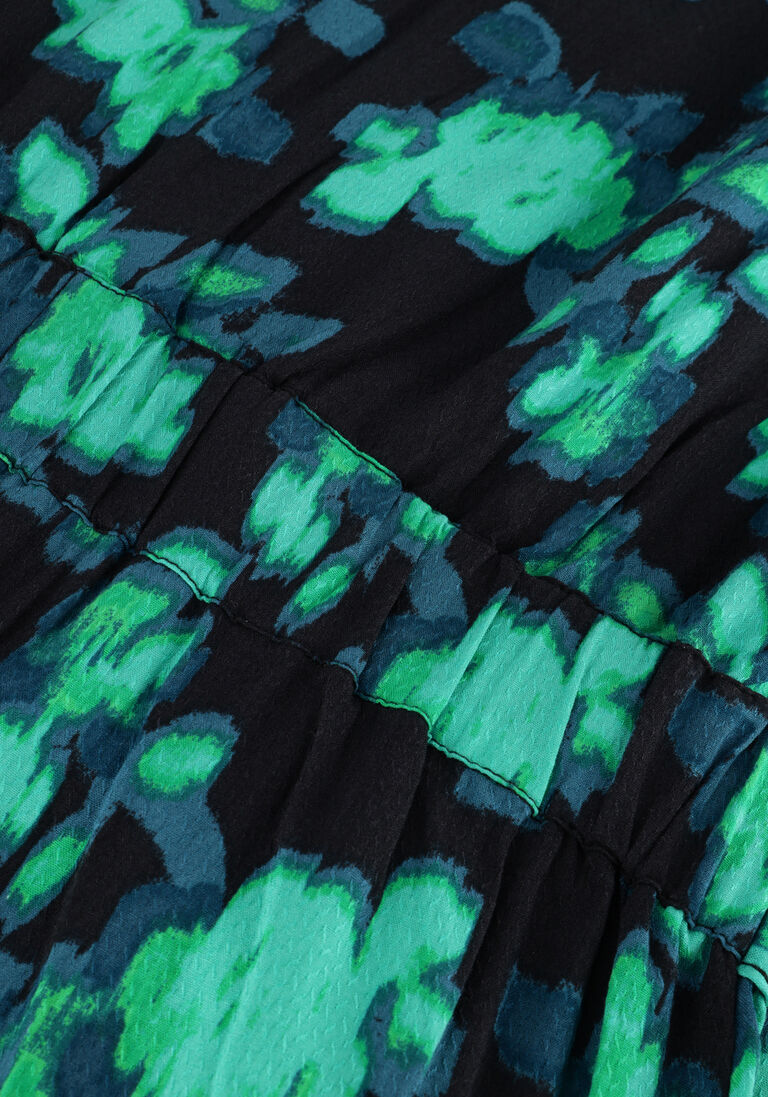 Y.A.S. zwarte y.a.s. midi jurk yasflair ls long shirt dress s.
