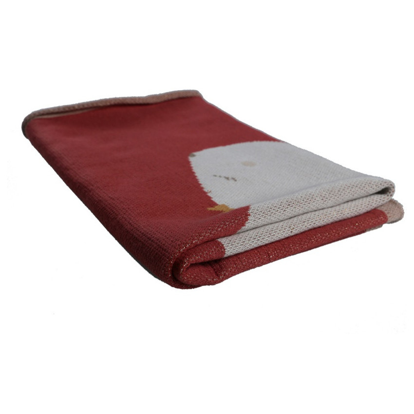 Couverture Bio en tricot Pili Lina & Joy - 75 x 100 cm