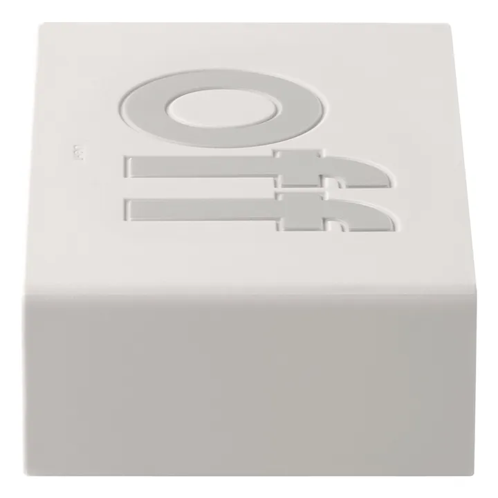 Lexon Réveil Flip+ | Blanc