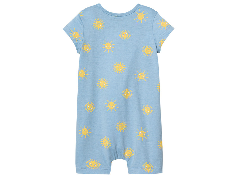 2 baby playsuits