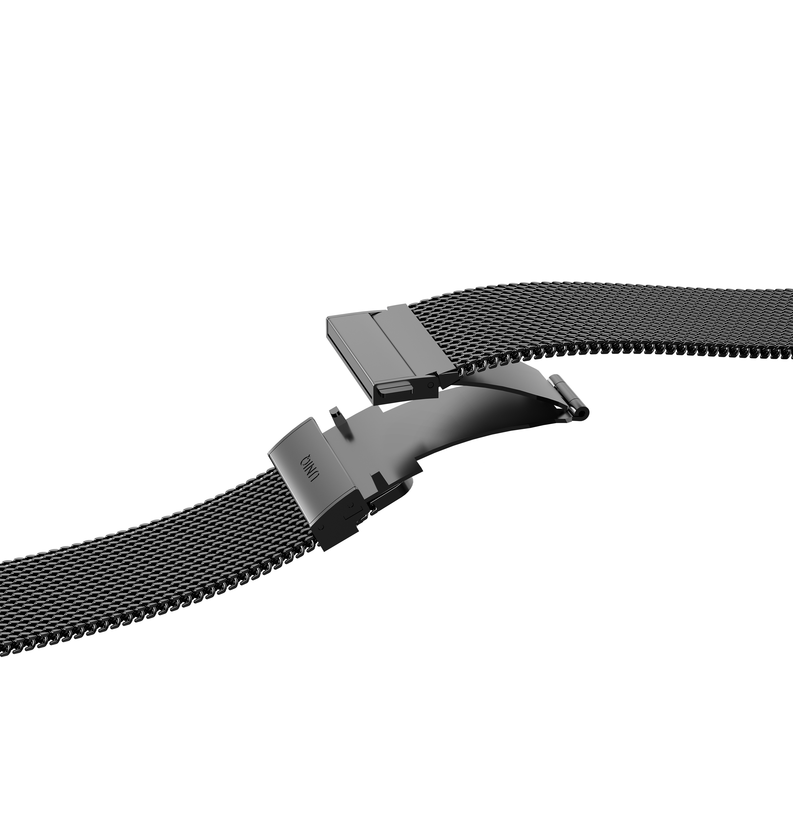 Dante Pro Apple Watch (42/41/40/38 mm) Stainless Steel Armband mit Butterfly-Verschluss (UNIQ-42MM-DANPTSIL) - Silber