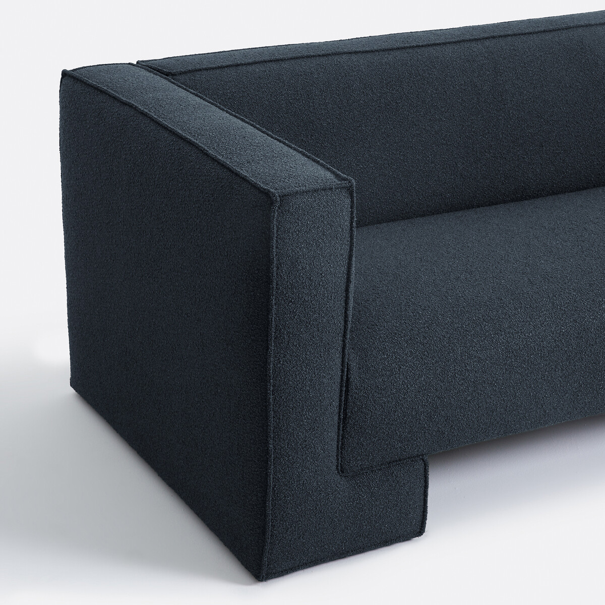 LA REDOUTE INTERIEURS<br>Sofá de 3 lugares, bouclette fino, Capu
