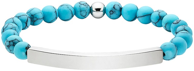 Aniston JEWELRY & WATCHES Armband »Schmuck Geschenk flexibles Armband« mit Aventurin oder Türkis-Imitat