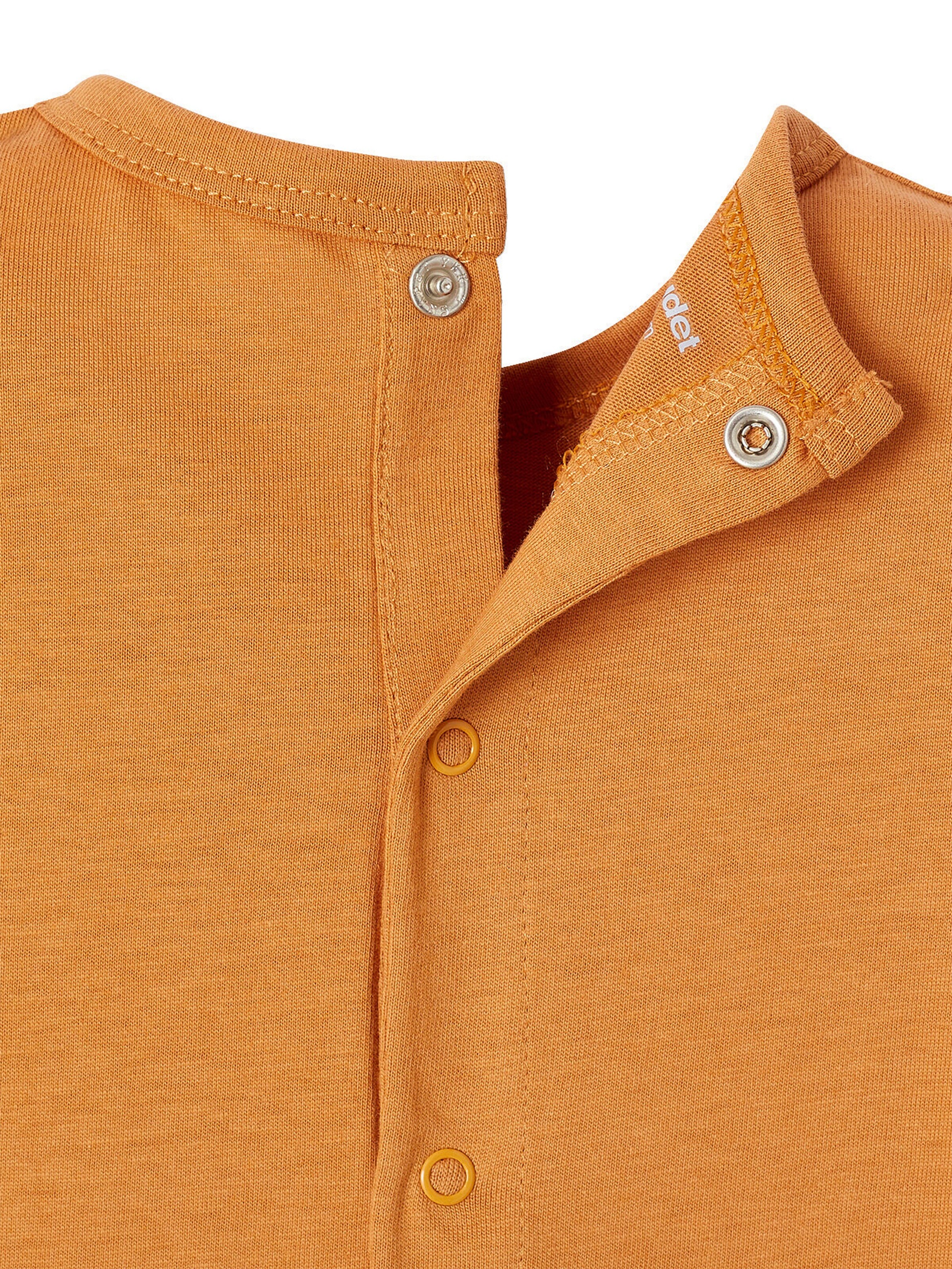 Vertbaudet Bio-Kollektion: Baby Kurzoverall BASIC karamell