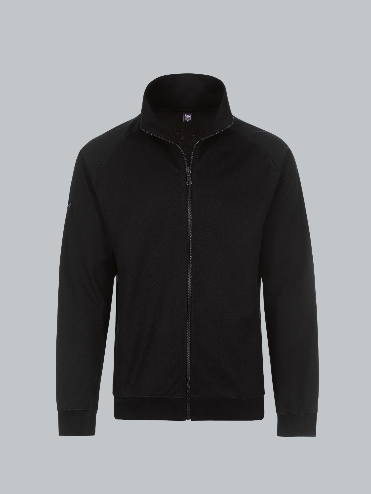 Raglanjacke aus Sweat-Qualität Schwarz