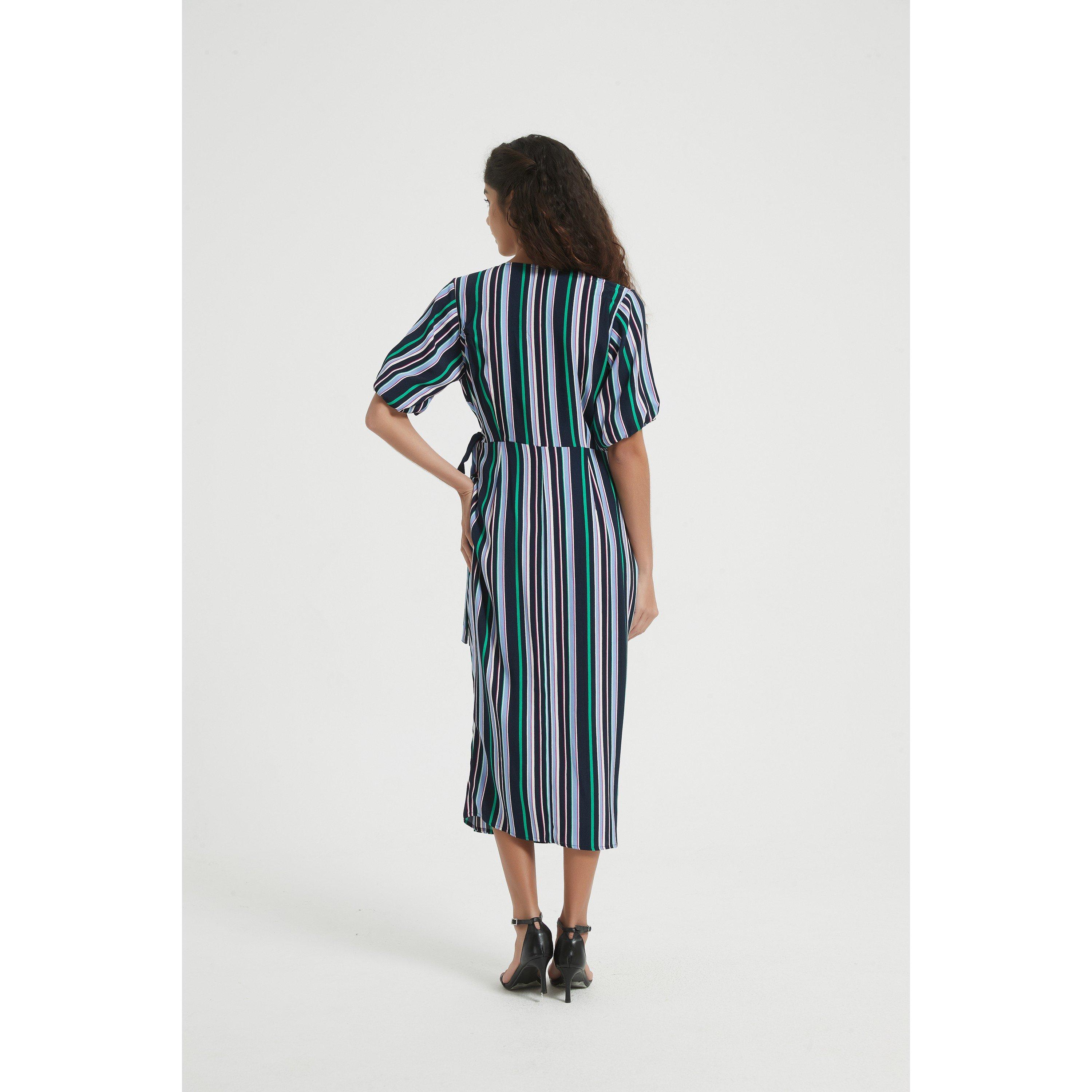 Be You Wrap Midi Dress