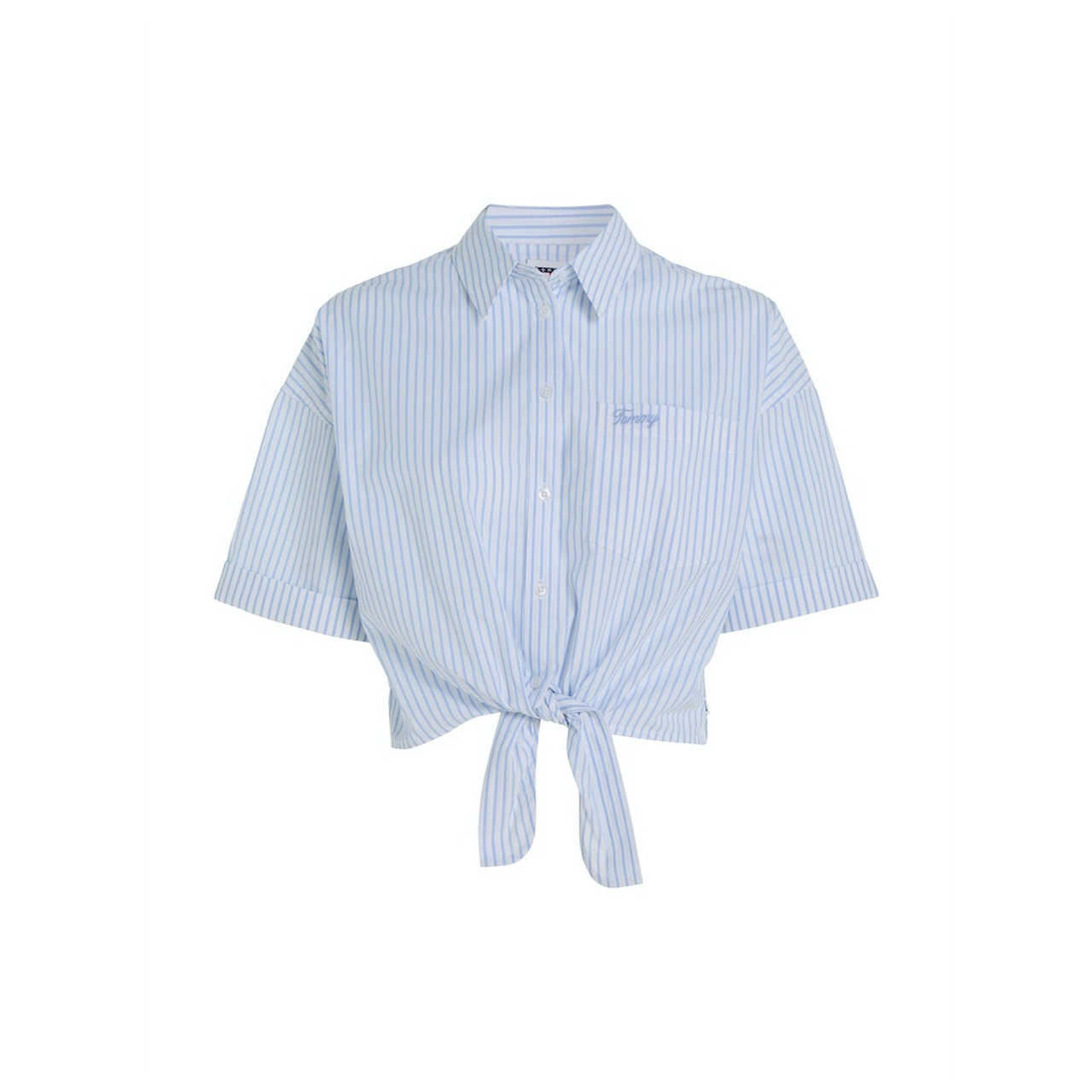 Tommy Jeans TJW CRP FRONT KNOT STRIPE SHIR