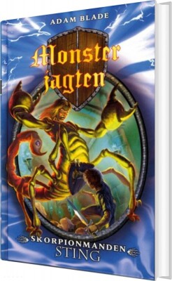 Monsterjagten 18 - Skorpionmanden Sting - Adam Blade - Bog