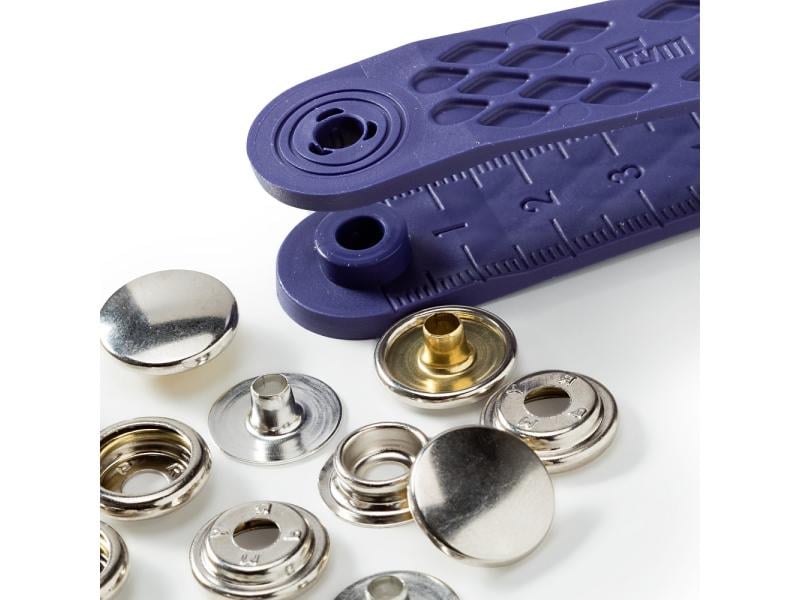 Prym Druckknöpfe Camping 15 mm, 10 Stück Druckknöpfe for Outdoor Aktivitäten
