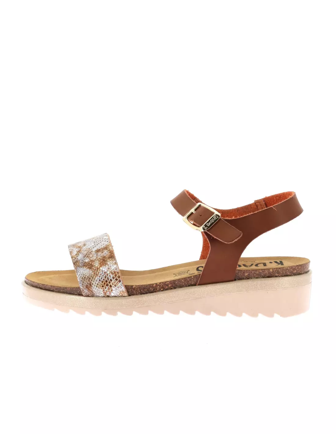 K DAQUES LAGO - Sandales & nu-pieds Tan