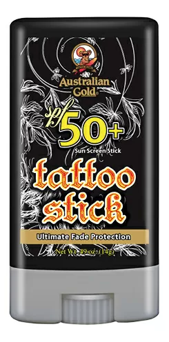 Australian Gold Stift til tatoveringer SPF50 - 4,2 g.