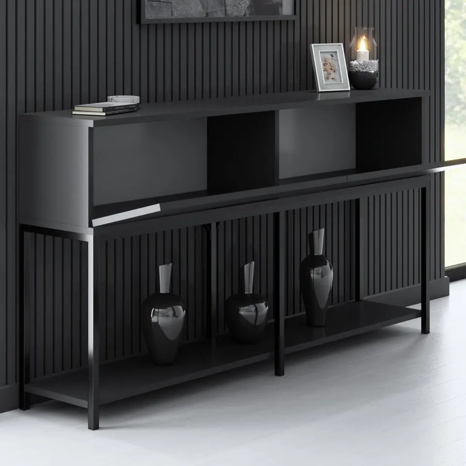 CALICOSY - Console 2 neerklapbare deuren LORD - 30x150x80 cm