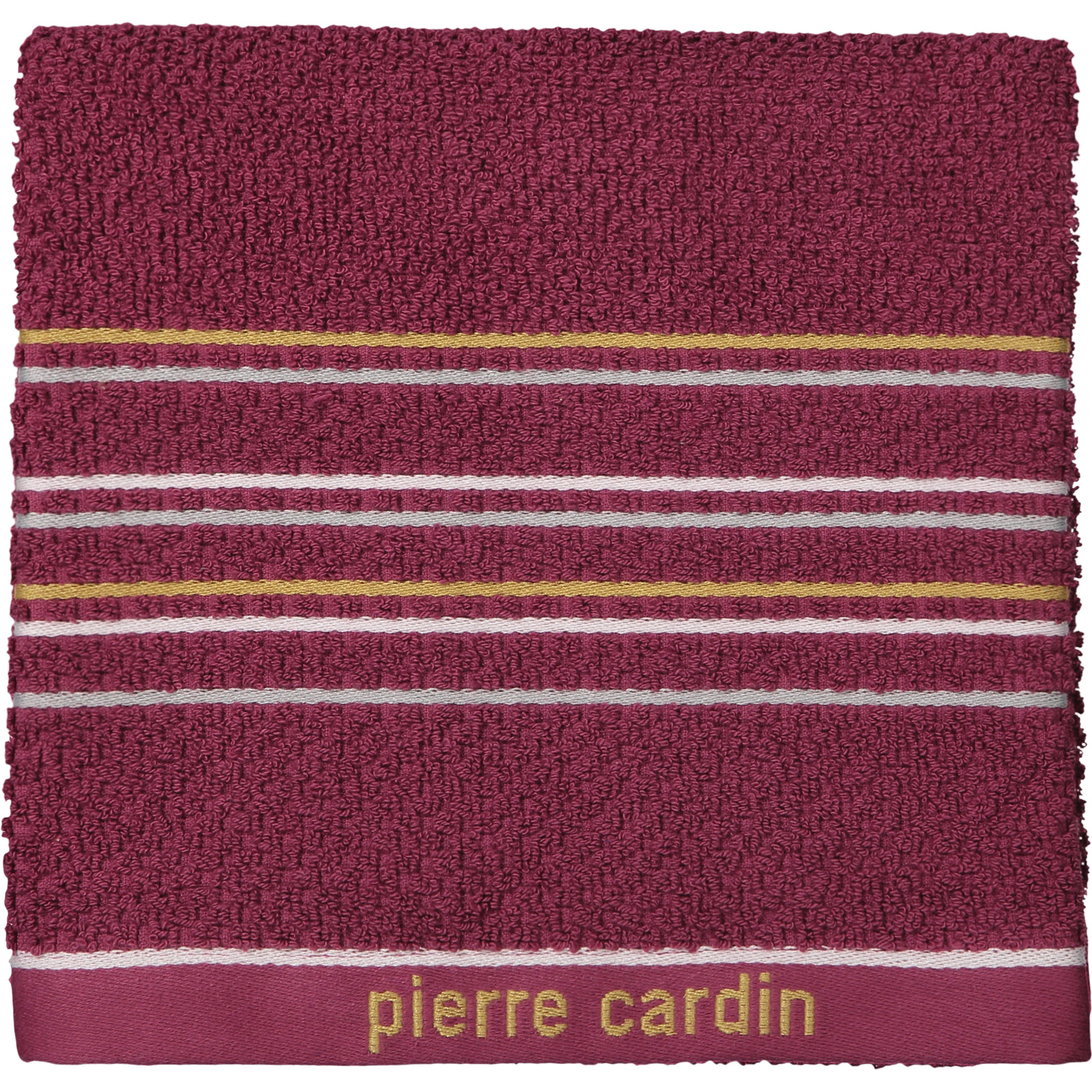 Pierre Cardin Frotteewäsche hellrot 50x100 Frottée Handtuch