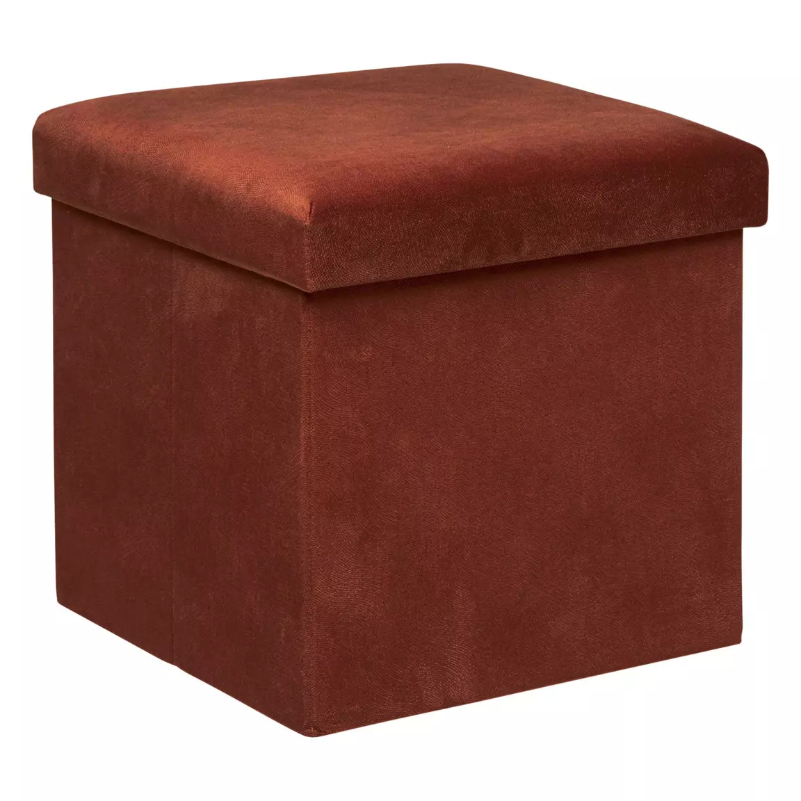 Pouf de rangement (H38 cm) Lilou Ambre