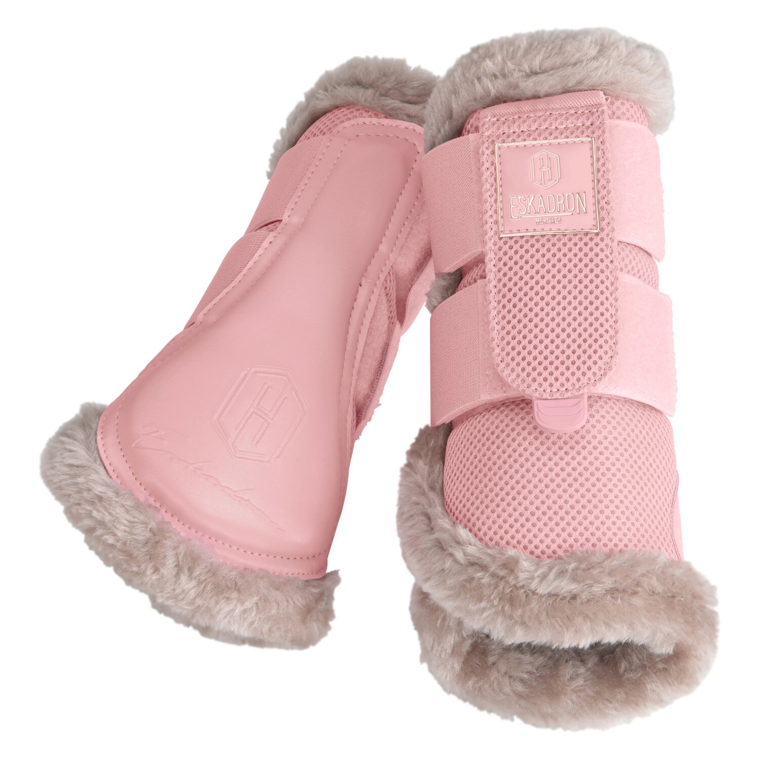 ESKADRON Heritage Gamaschen Mesh - pearl rose