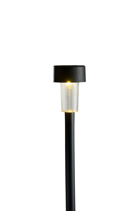 Solcellelamper til haven sort H35,5 cm 8-pk. - Garden
