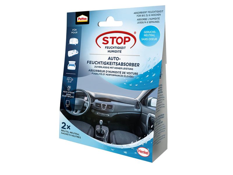 Pattex Entfeuchter Auto-Feuchtigkeitsabsorber AERO 360 2x 5 Anti-Feuchtigkeite & Anti-Geruch