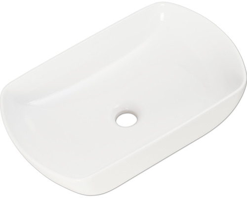 FACKELMANN Opzetwastafel Hype 3.0 50 x 31 cm Glanzend Wit met Coating 84900
