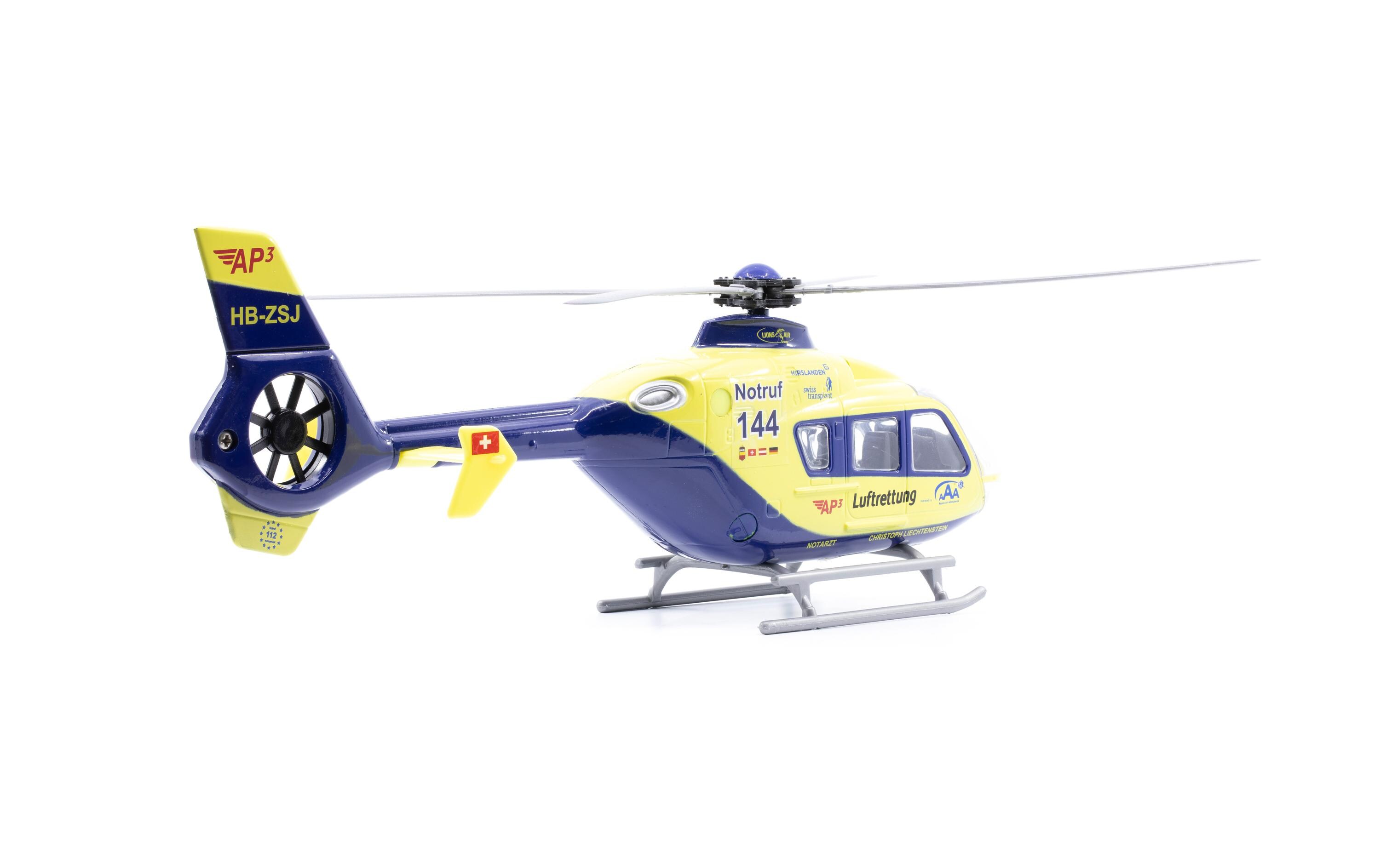 Toy EC-135 Alpine Air Ambulance Heli 1:55Midi Modellbausatz EC-135